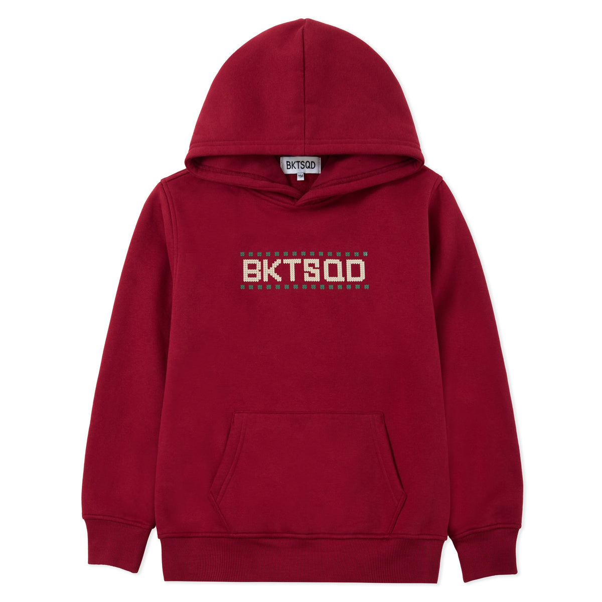 Youth Knitted Hoop Hoodie - front