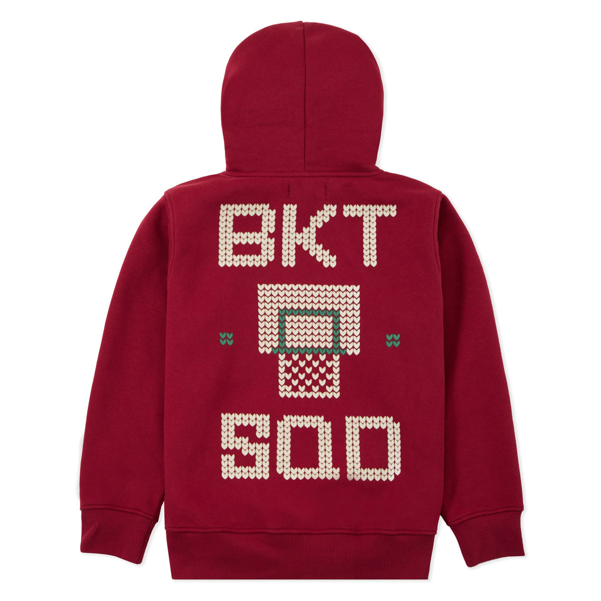 Youth Knitted Hoop Hoodie - back