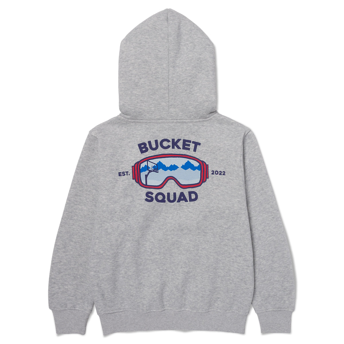 Youth Snow Goggle Hoodie - back
