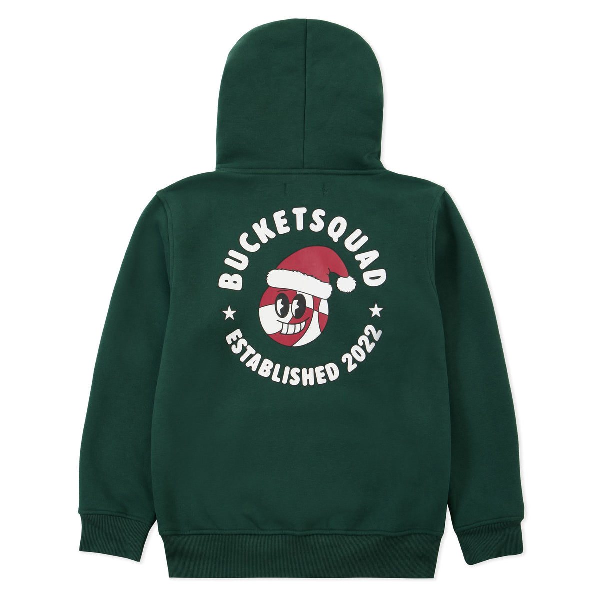 Youth Santa Buckie Hoodie - back