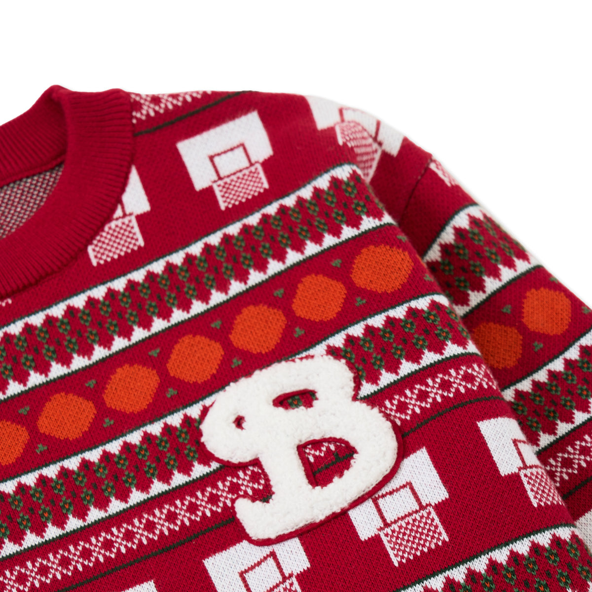 Youth Knitted Hoop Sweater - detail