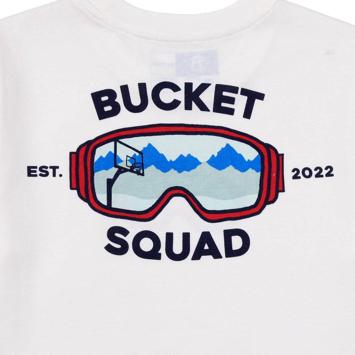 Youth Snow Goggle Tee - detail