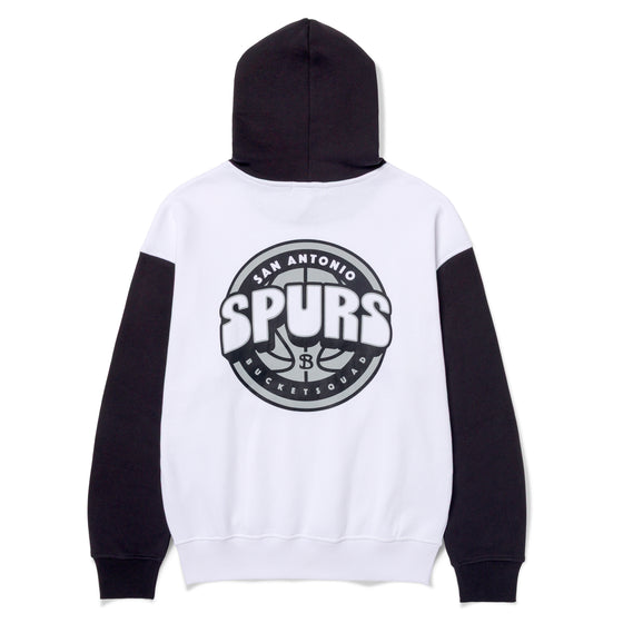 SAN ANTONIO SPURS BADGE HOODIE - back