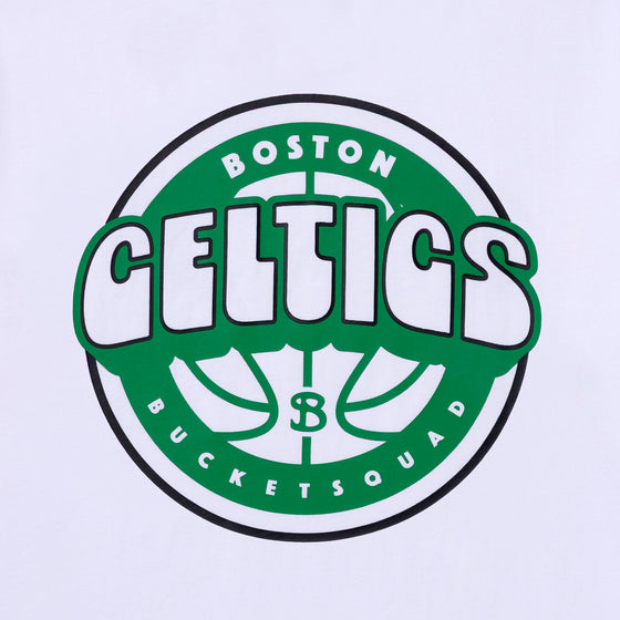 BOSTON CELTICS BADGE TEE - back detail