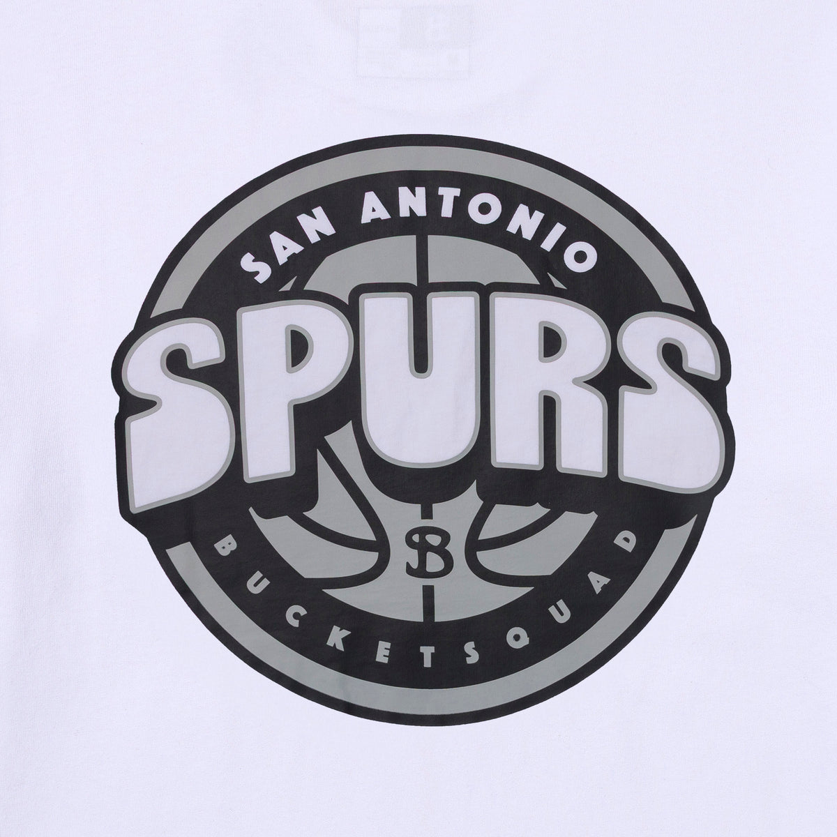 SAN ANTONIO SPURS BADGE TEE - back detail