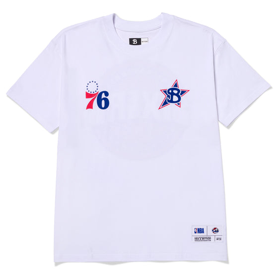 PHILADELPHIA 76ERS BADGE TEE