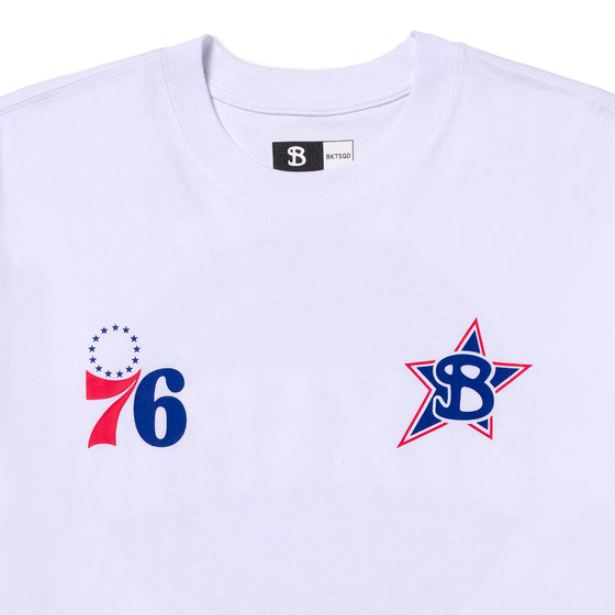 PHILADELPHIA 76ERS BADGE TEE - detail