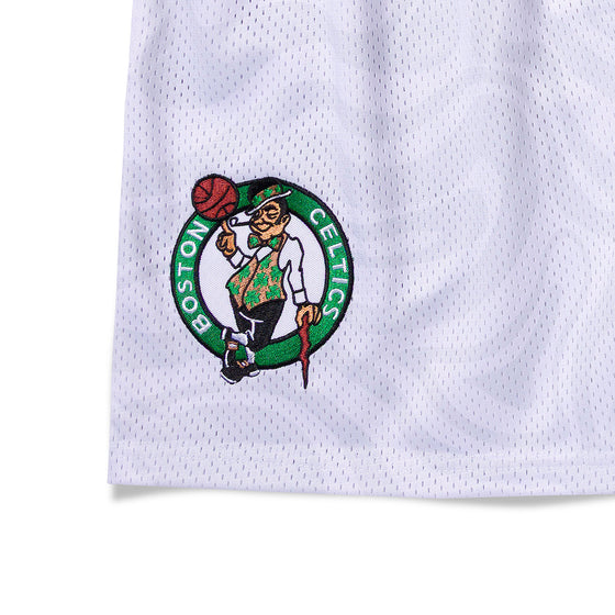 BOSTON CELTICS SPLIT TIDAL SHORTS - detail