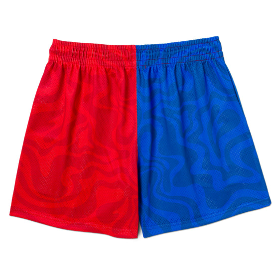 OKLAHOMA CITY THUNDER SPLIT TIDAL SHORTS - back