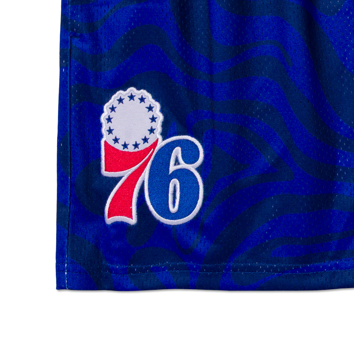 PHILADELPHIA 76ERS SPLIT TIDAL SHORTS - detail