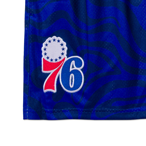 PHILADELPHIA 76ERS SPLIT TIDAL SHORTS - detail