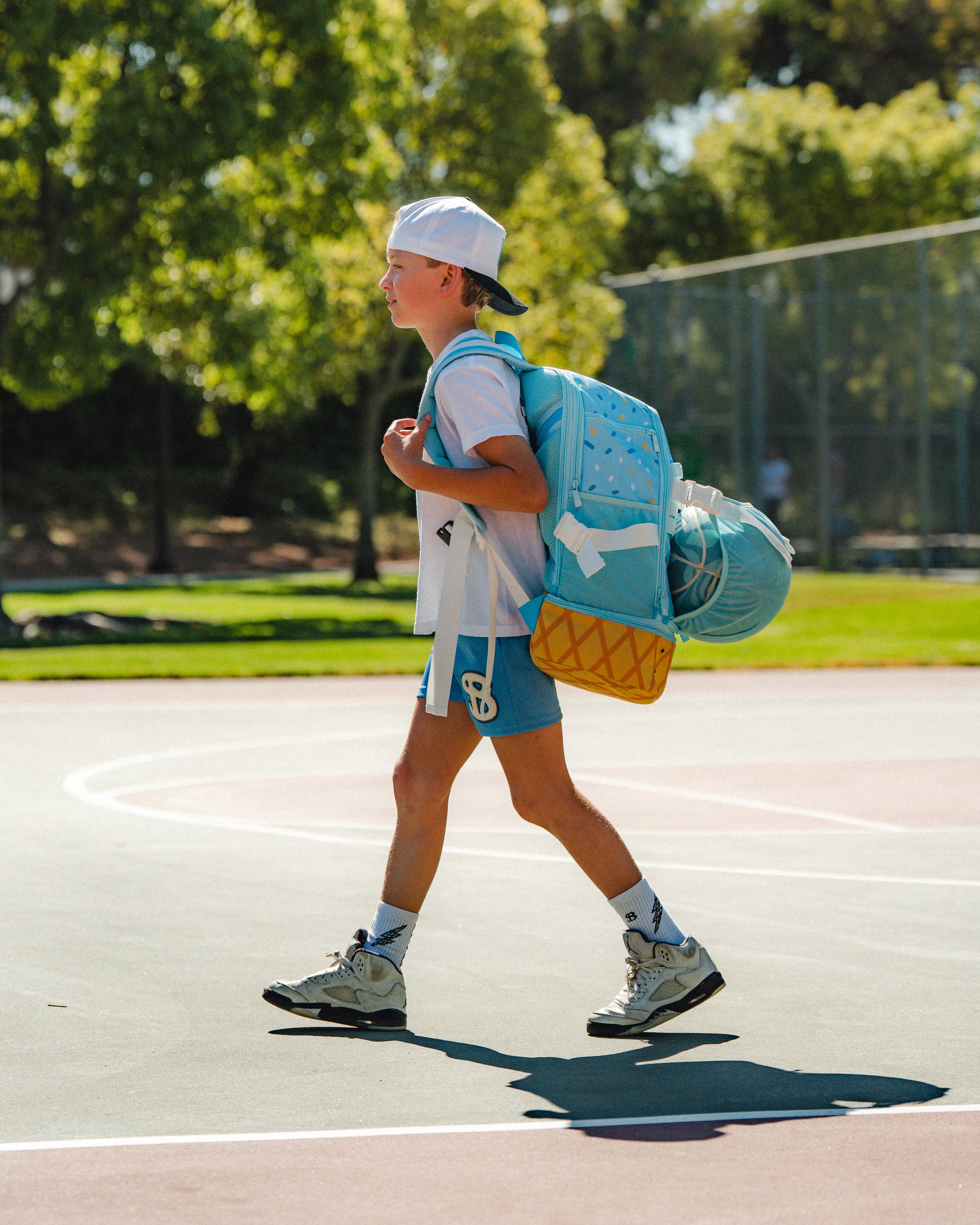ISO BACKPACK - BLUE ICE CREAM