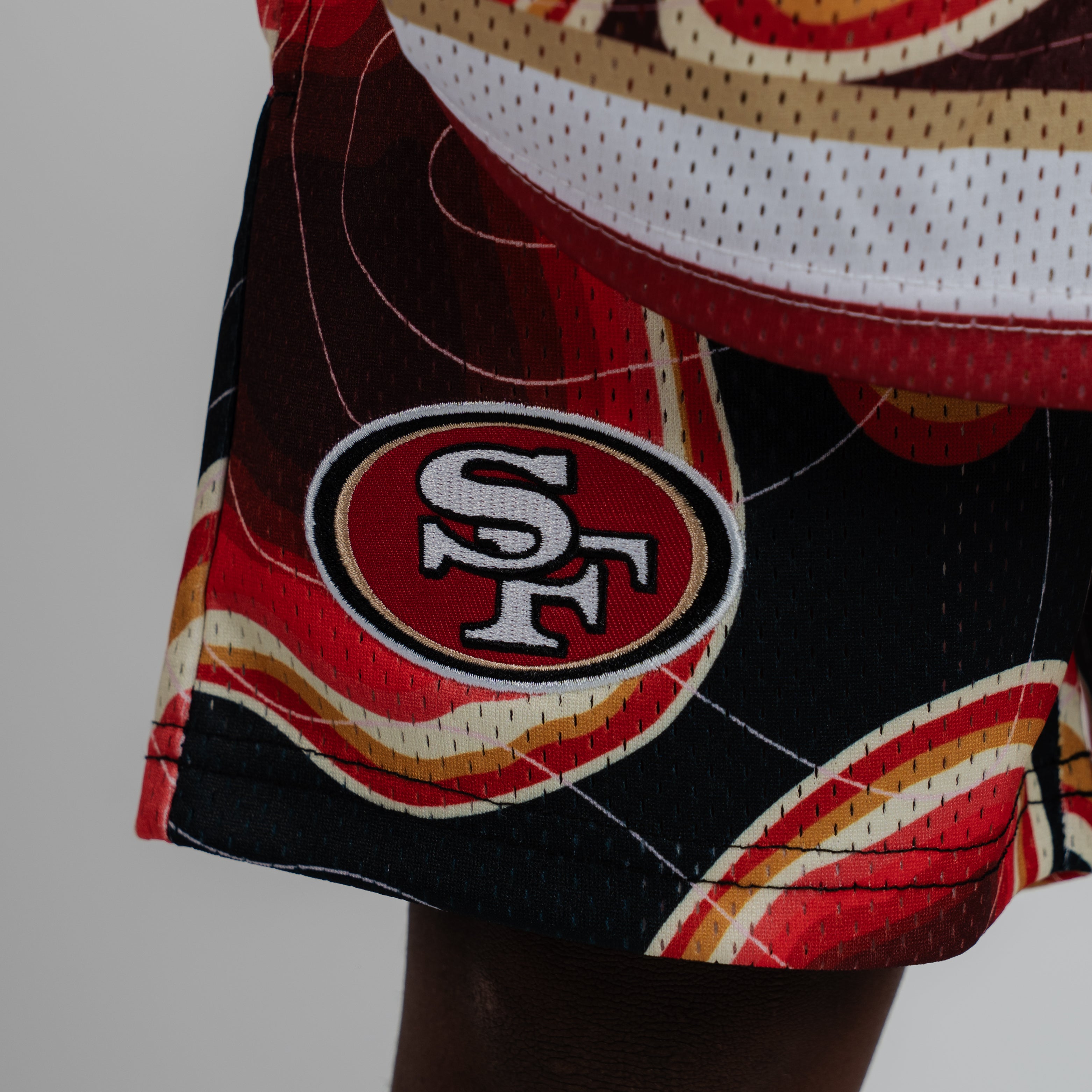 SAN FRANCISCO 49ERS NFL YOUTH WEATHERMAN SHORTS