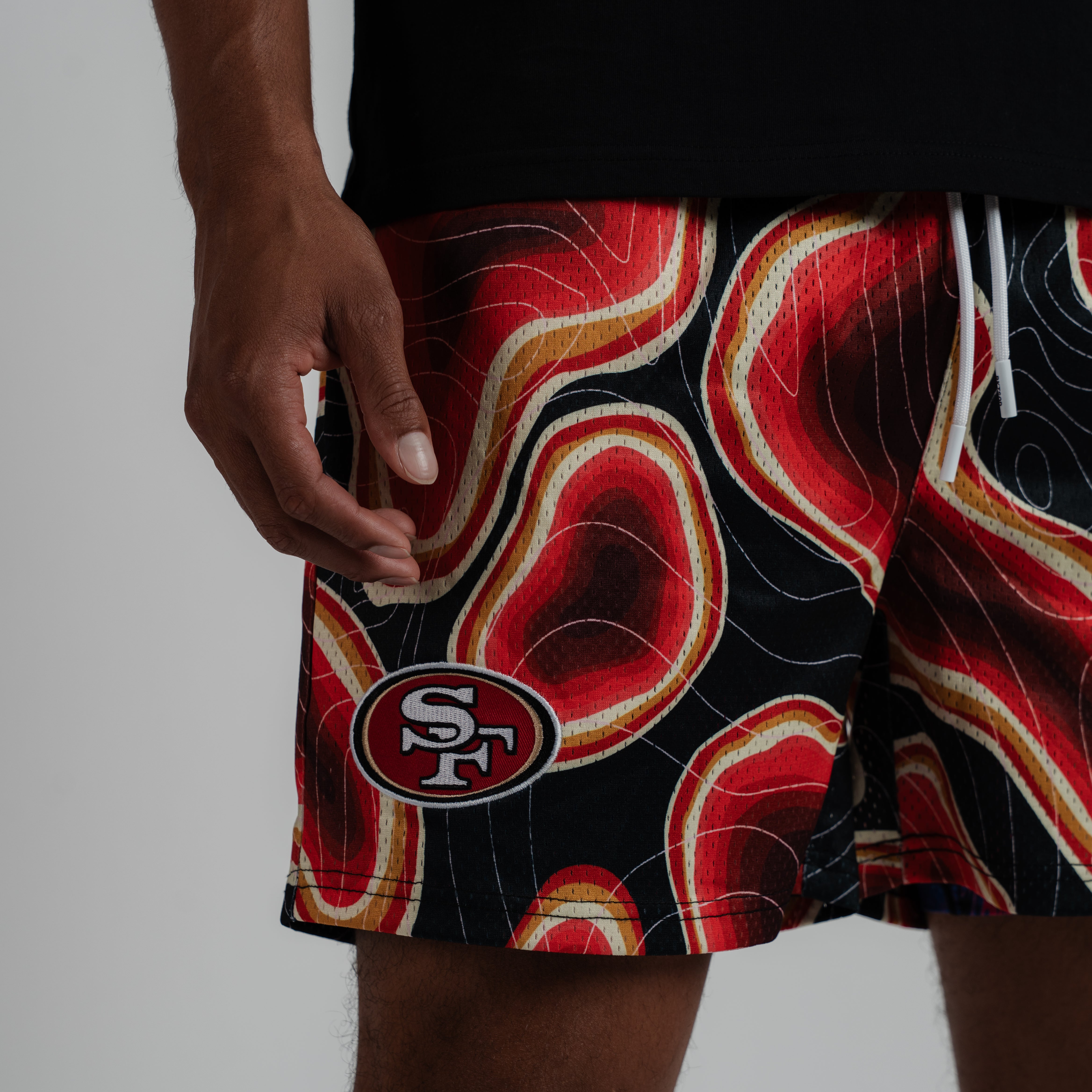 SAN FRANCISCO 49ERS NFL WEATHERMAN SHORTS