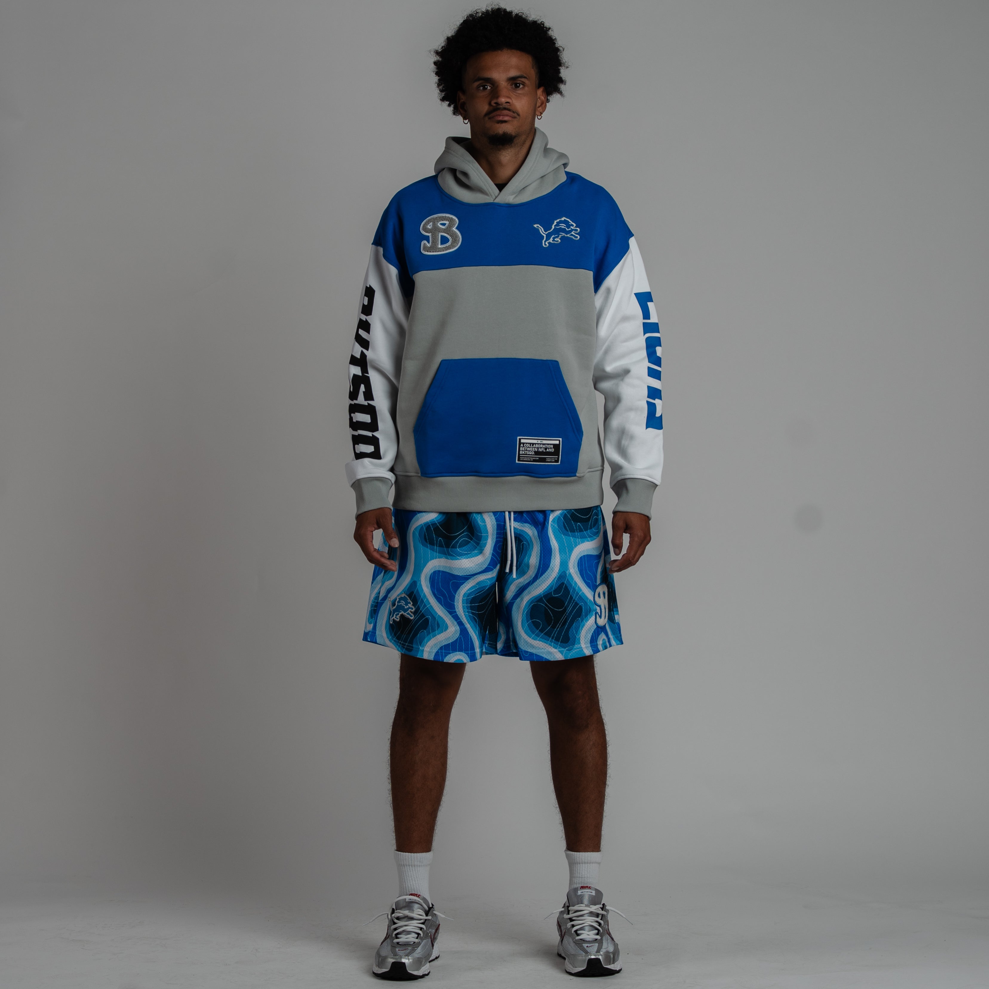 DETROIT LIONS NFL WEATHERMAN SHORTS