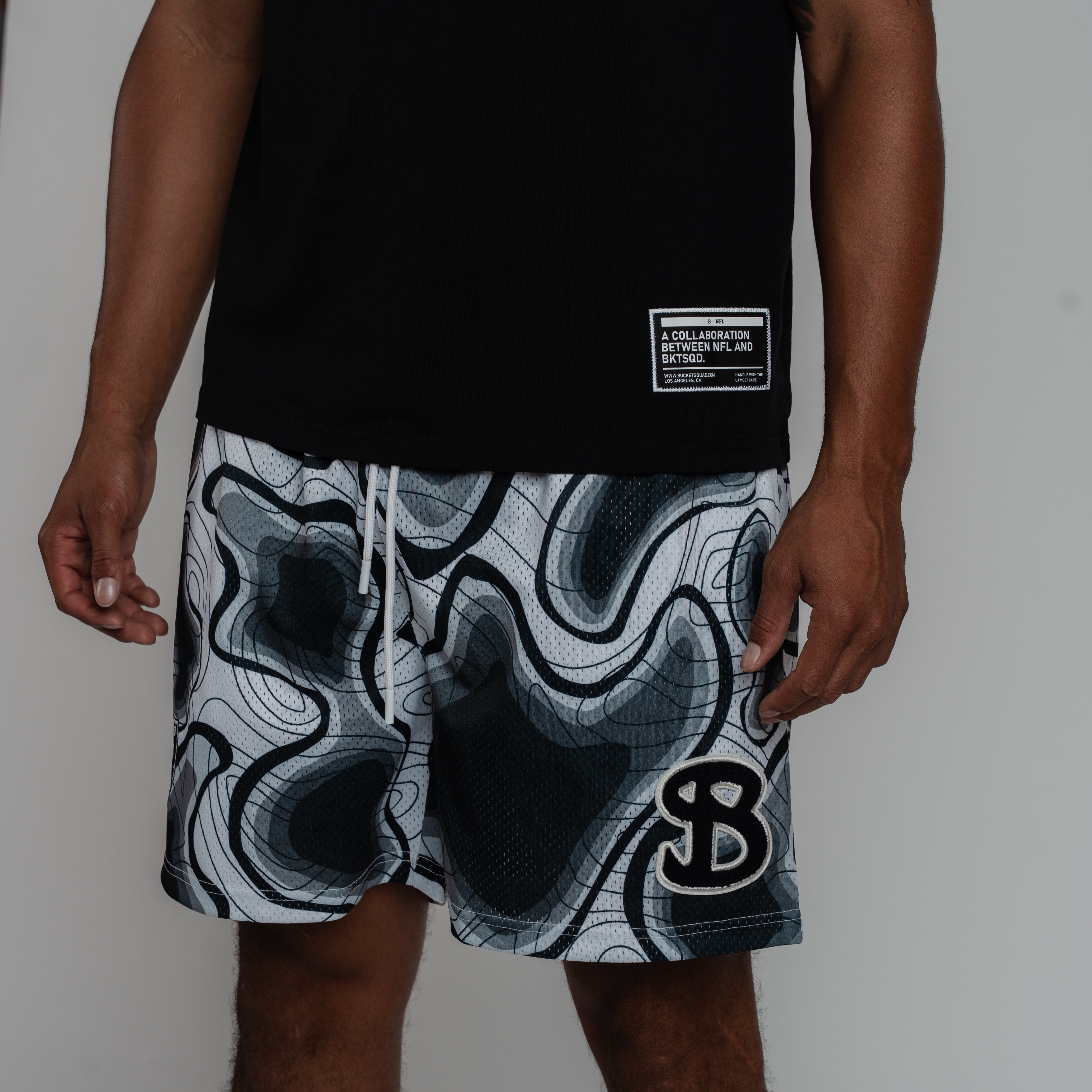 LAS VEGAS RAIDERS NFL WEATHERMAN SHORTS