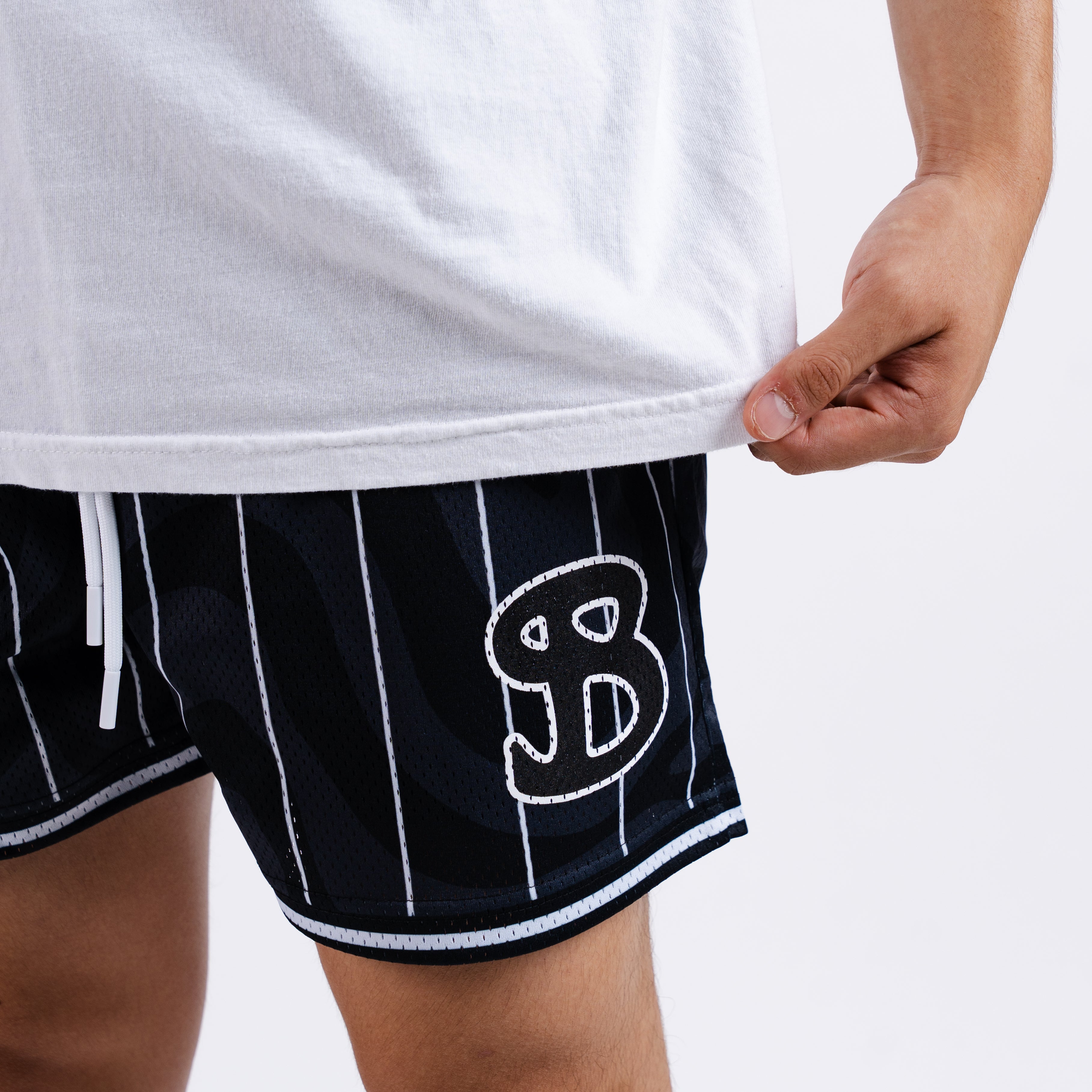 TEAM BKTSQD BLACK TIDAL YOUTH SHORTS