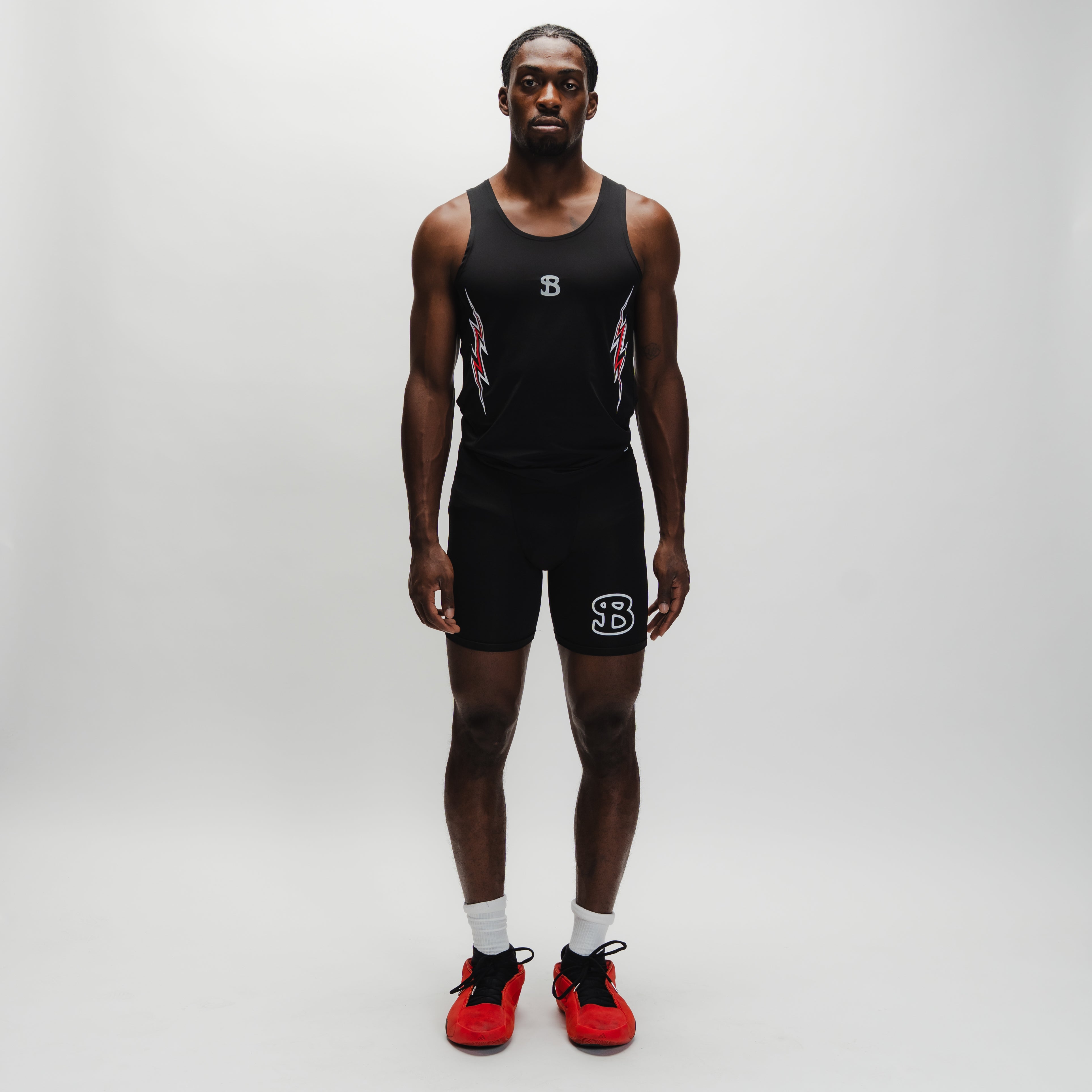 BLACK ISO COMPRESSION SHORT