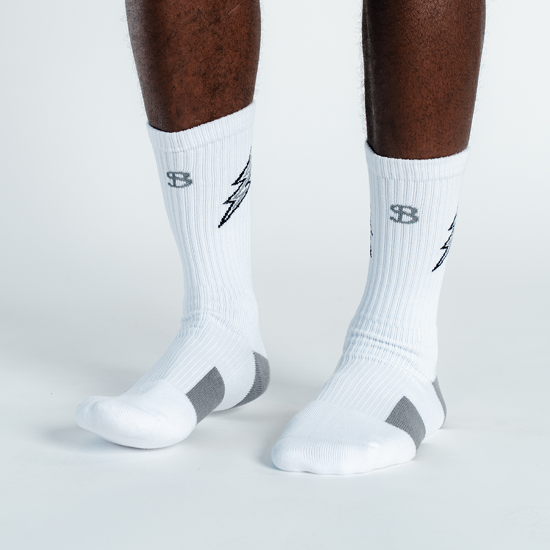 LIGHTNING PERFORMANCE SOCKS 3 PACK - ARCTIC
