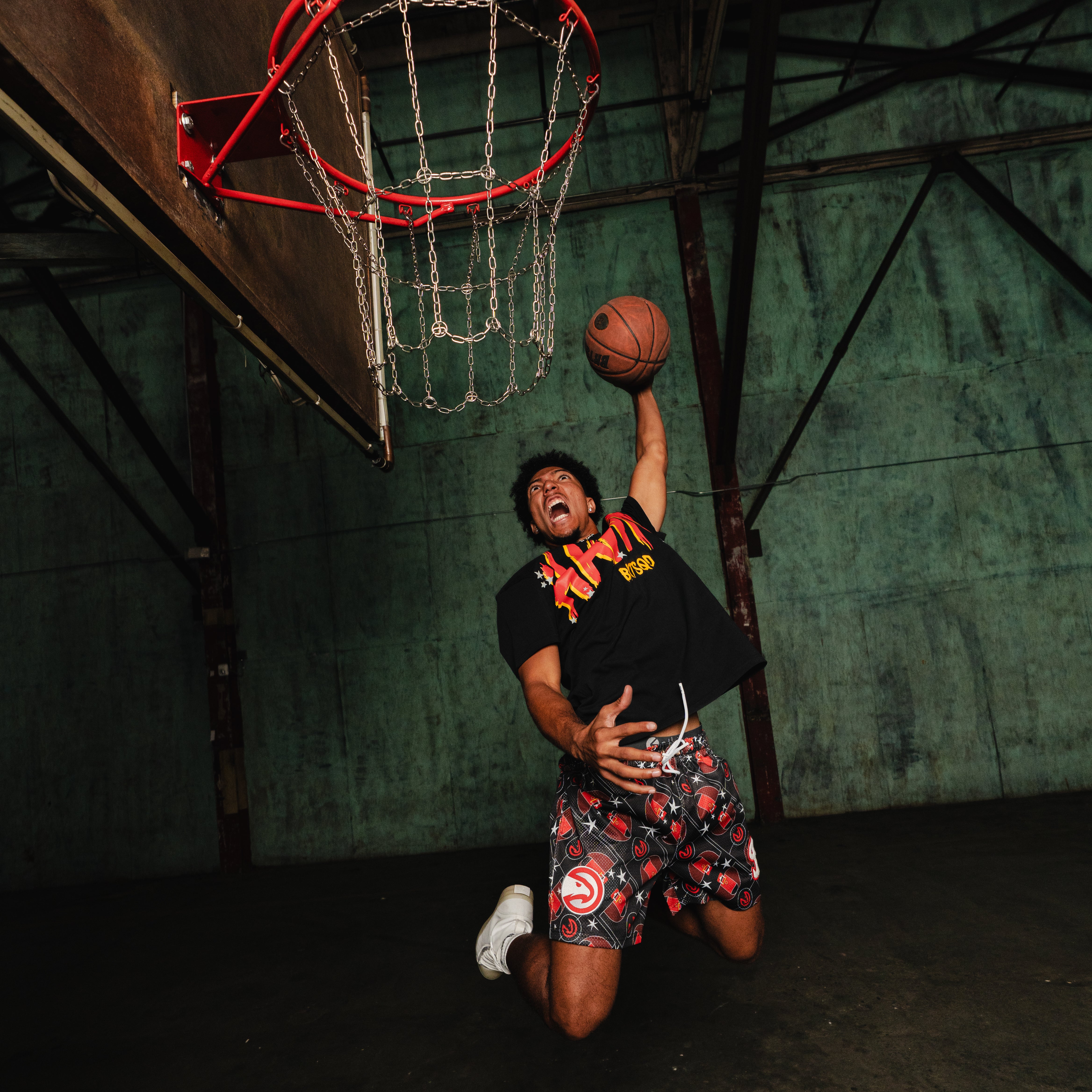 NBA ATLANTA HAWKS COURT SHORTS