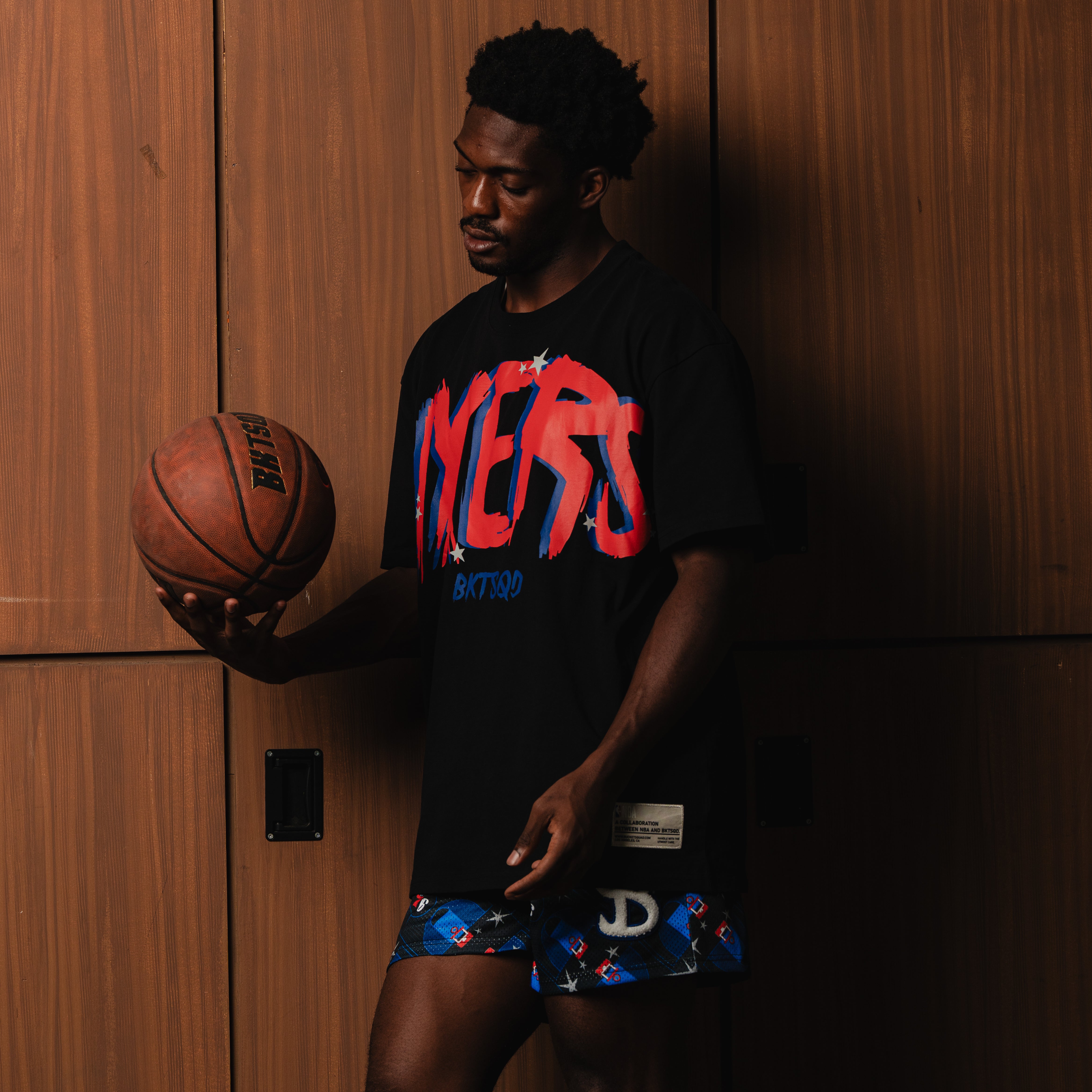 NBA PHILADELPHIA SIXERS COURT SHORTS