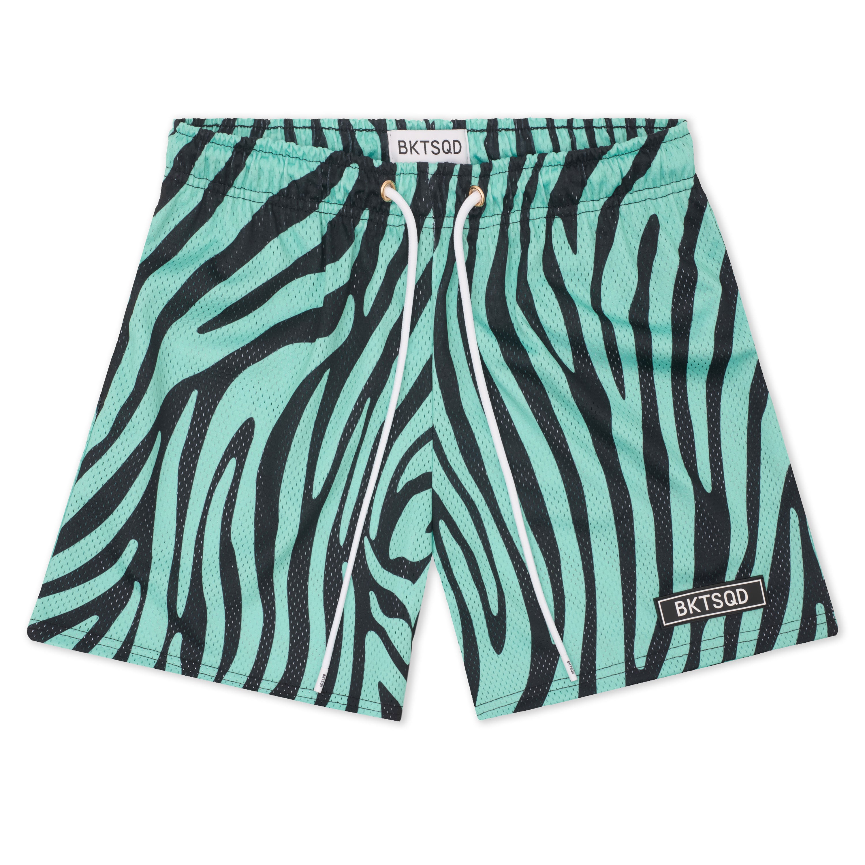 MINT ZEBRA SHORTS