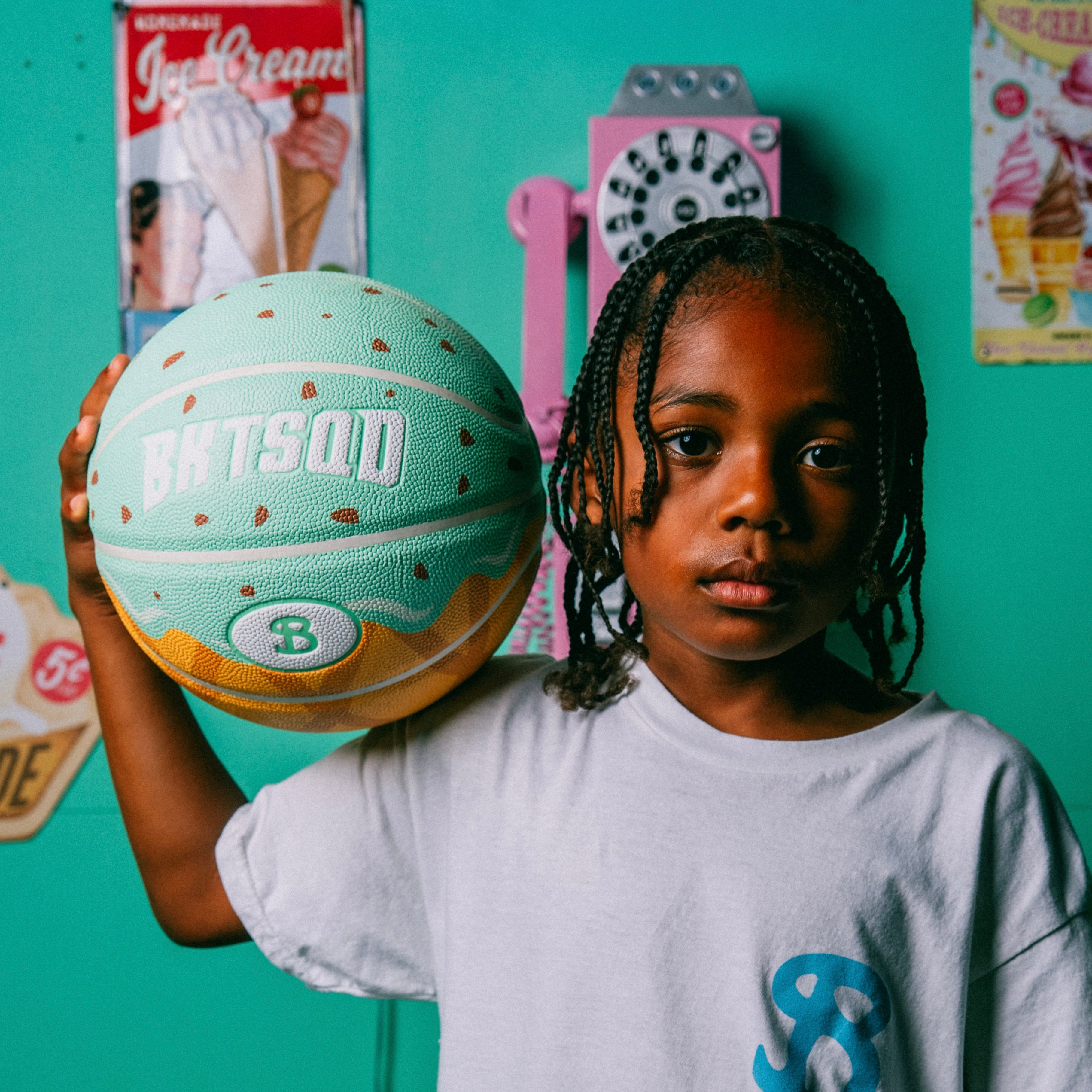 Mint Chip Ice Cream Basketball 6