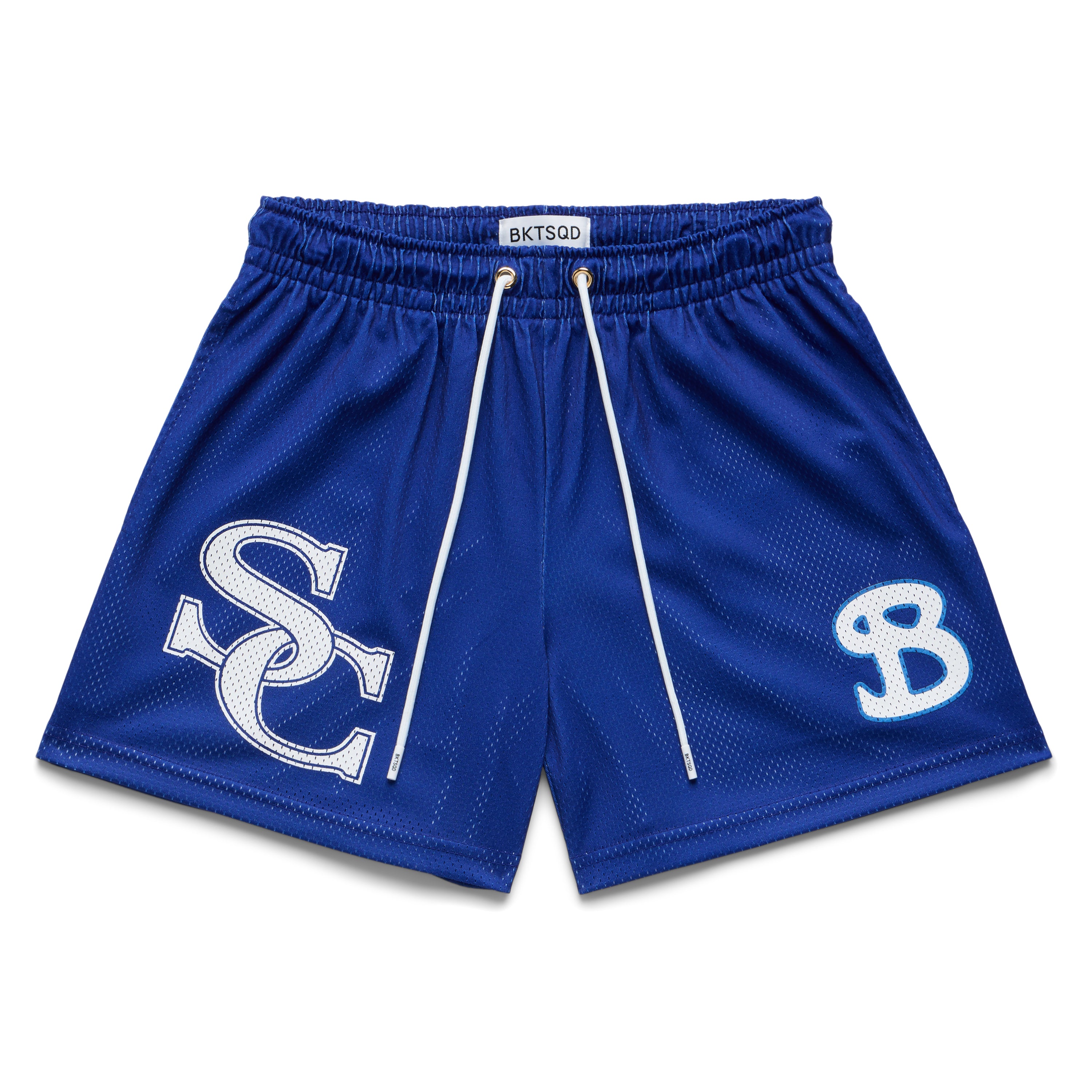 SC X BKTSQD BLUE SHORTS