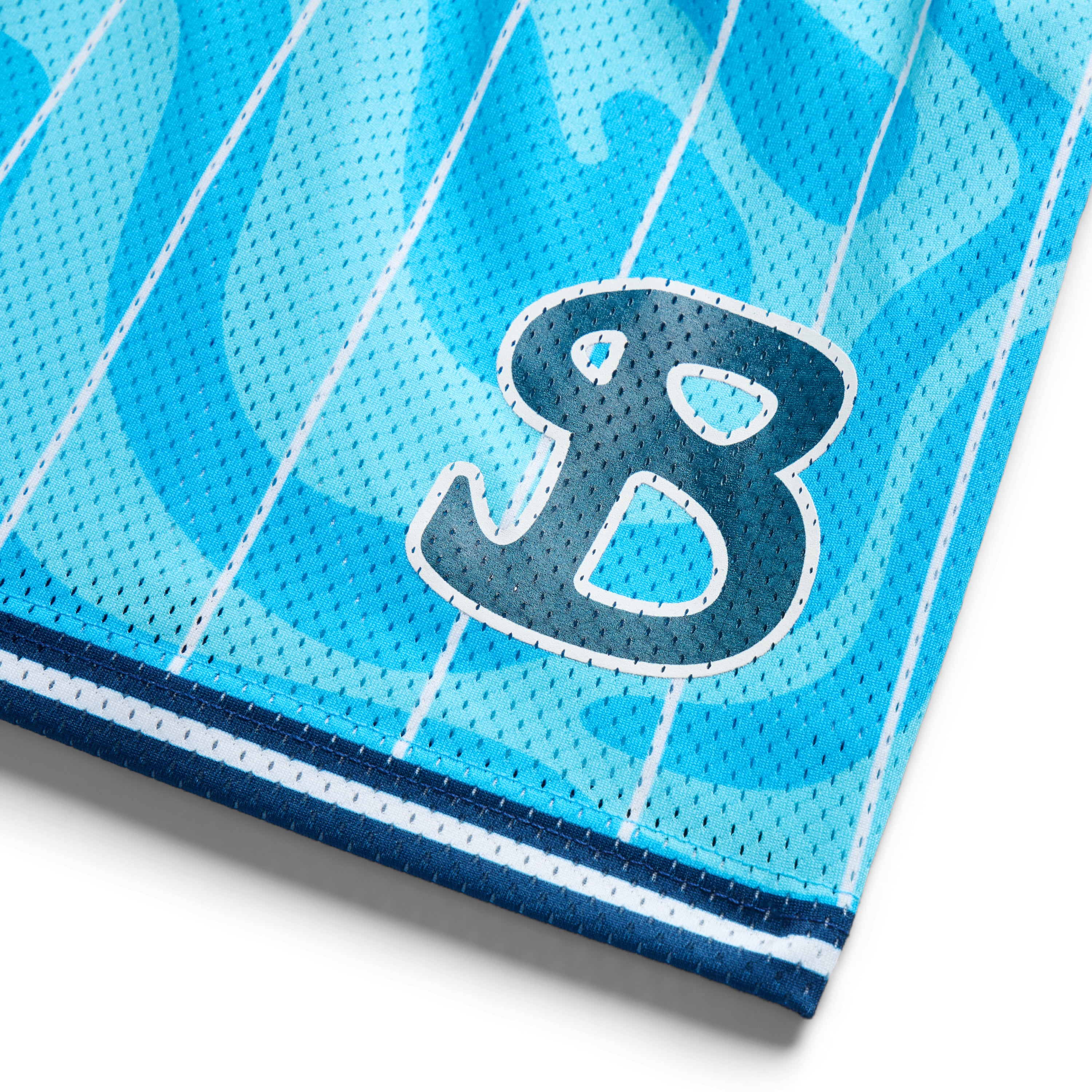 TEAM BKTSQD BLUE TIDAL SHORTS