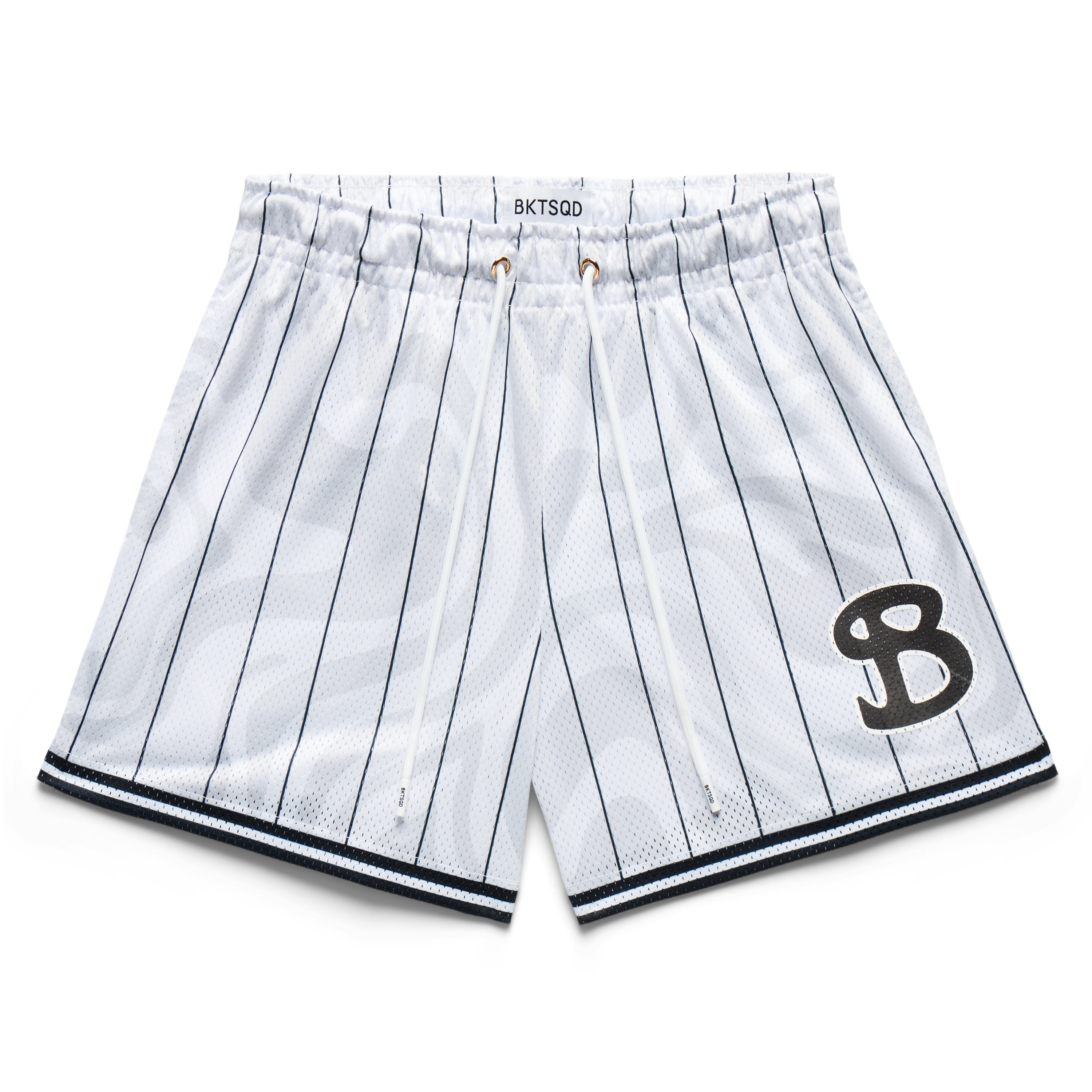 TEAM BKTSQD WHITE TIDAL SHORTS