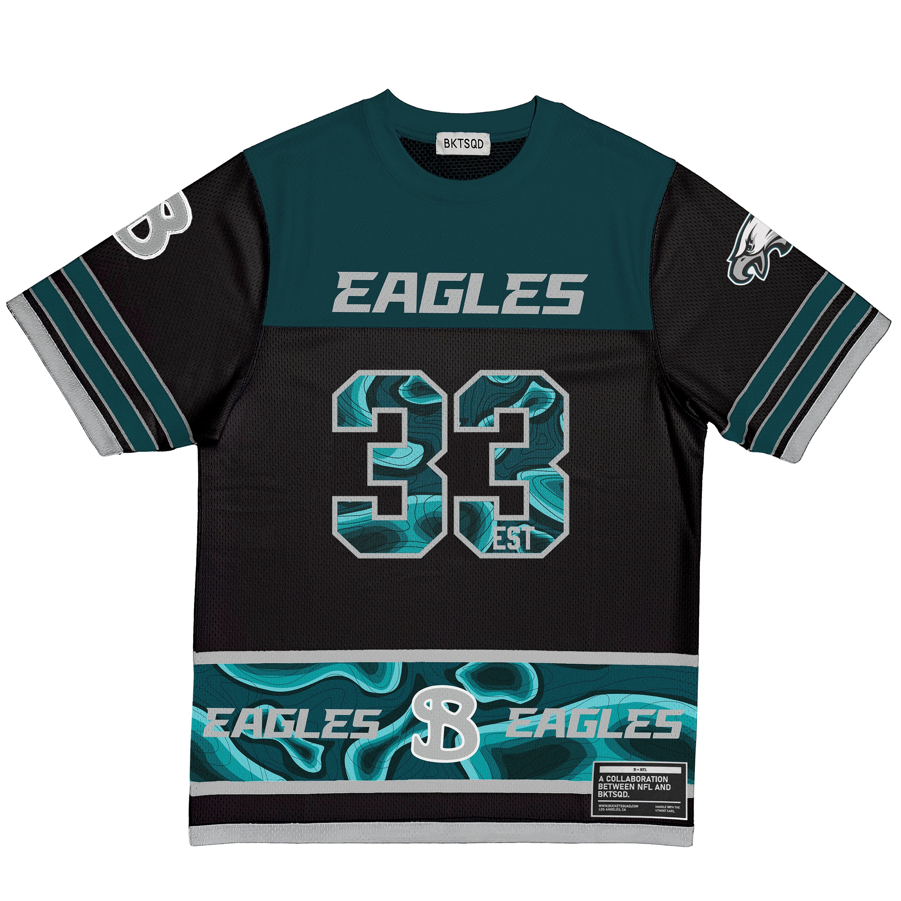 PHILADELPHIA EAGLES NFL MESH TEE
