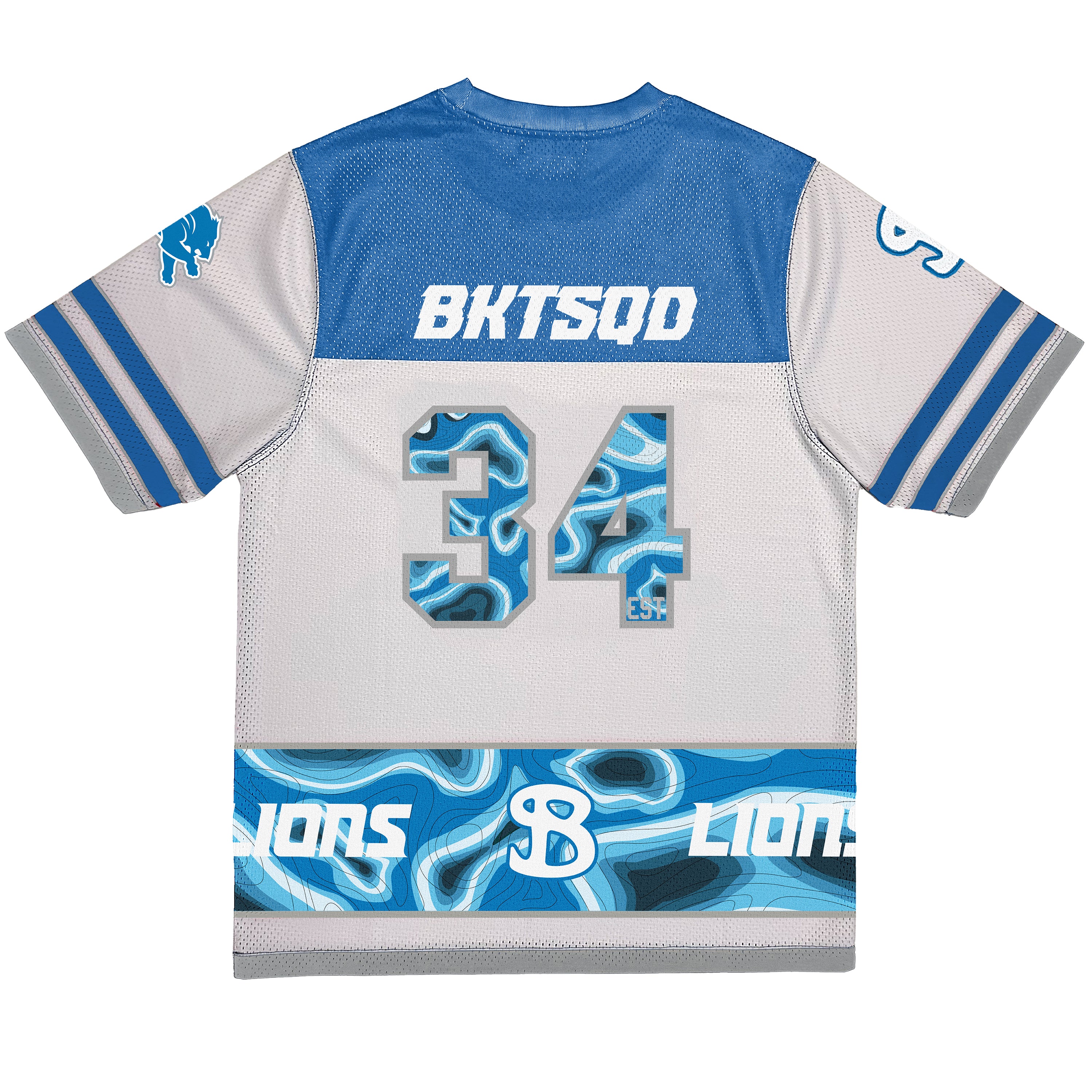 DETROIT LIONS NFL MESH TEE