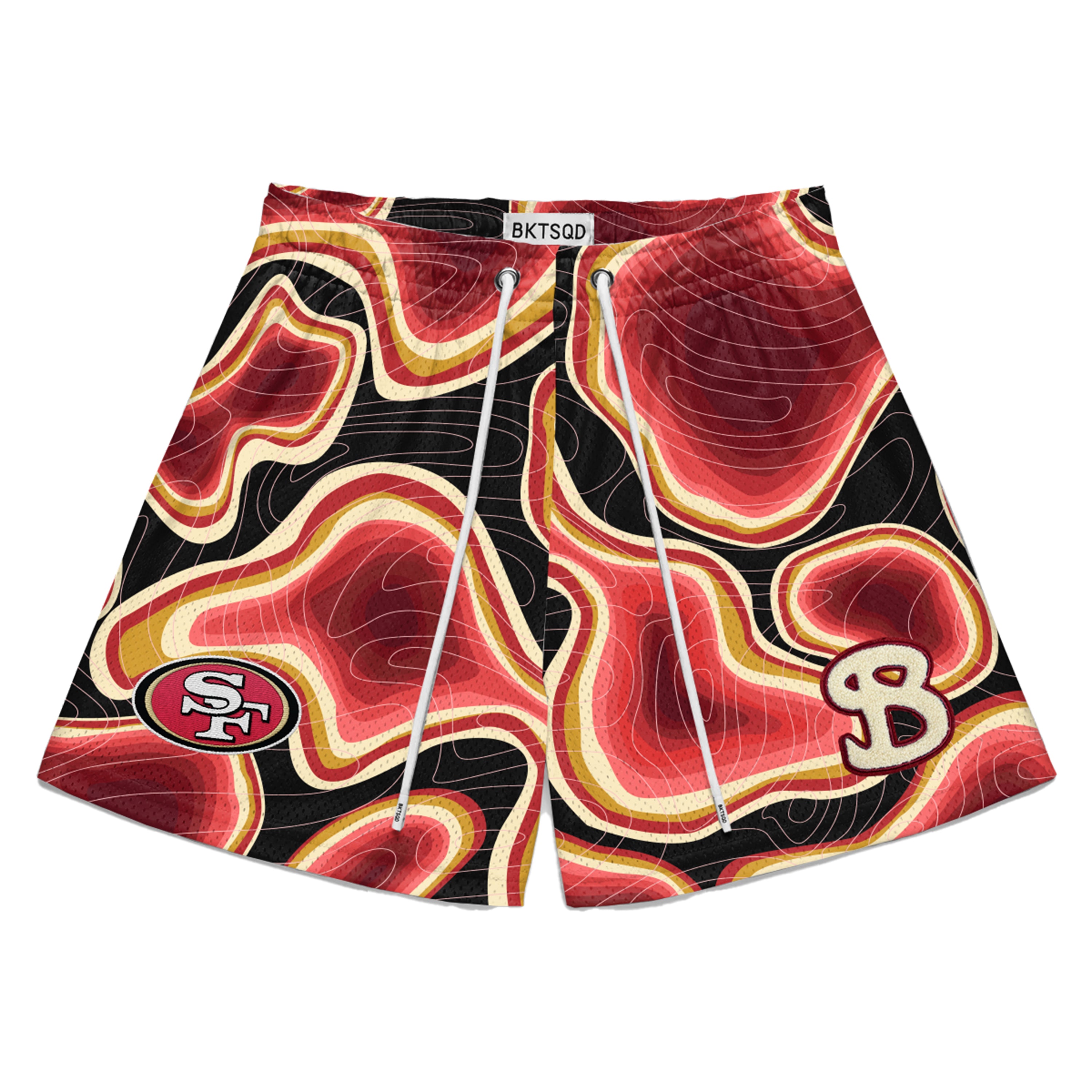 SAN FRANCISCO 49ERS NFL WEATHERMAN SHORTS