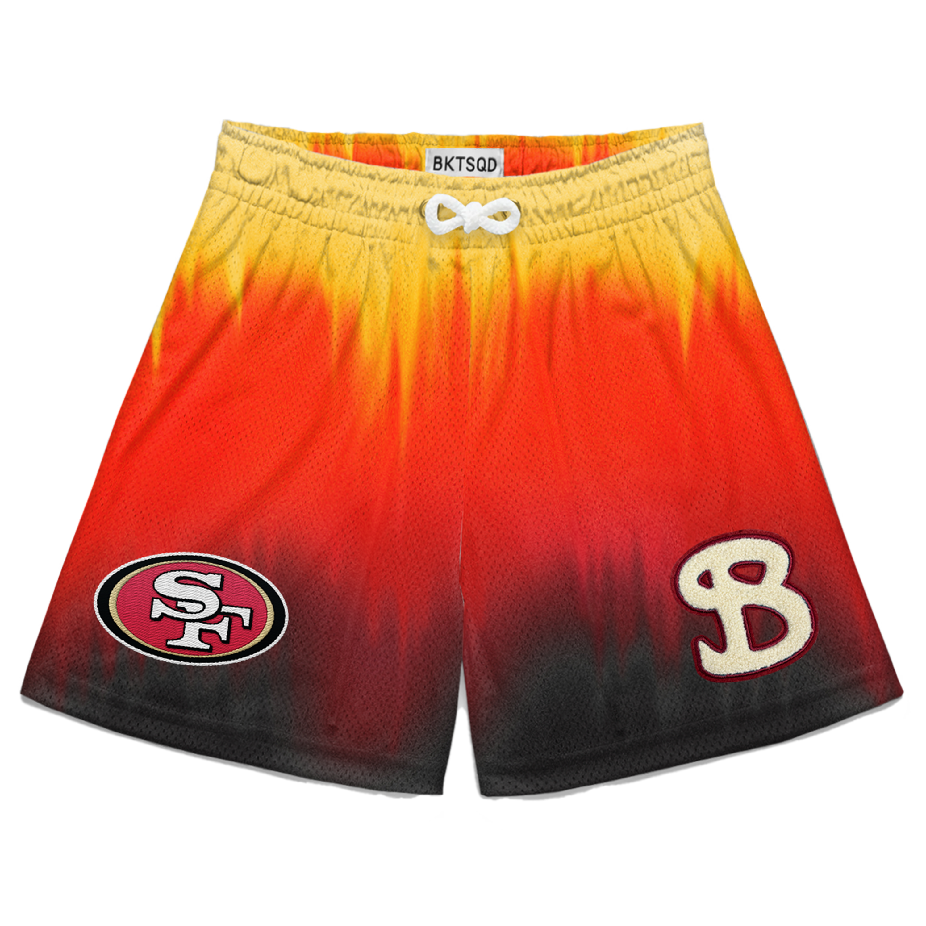 SAN FRANCISCO 49ERS NFL YOUTH GRADIENT SHORTS