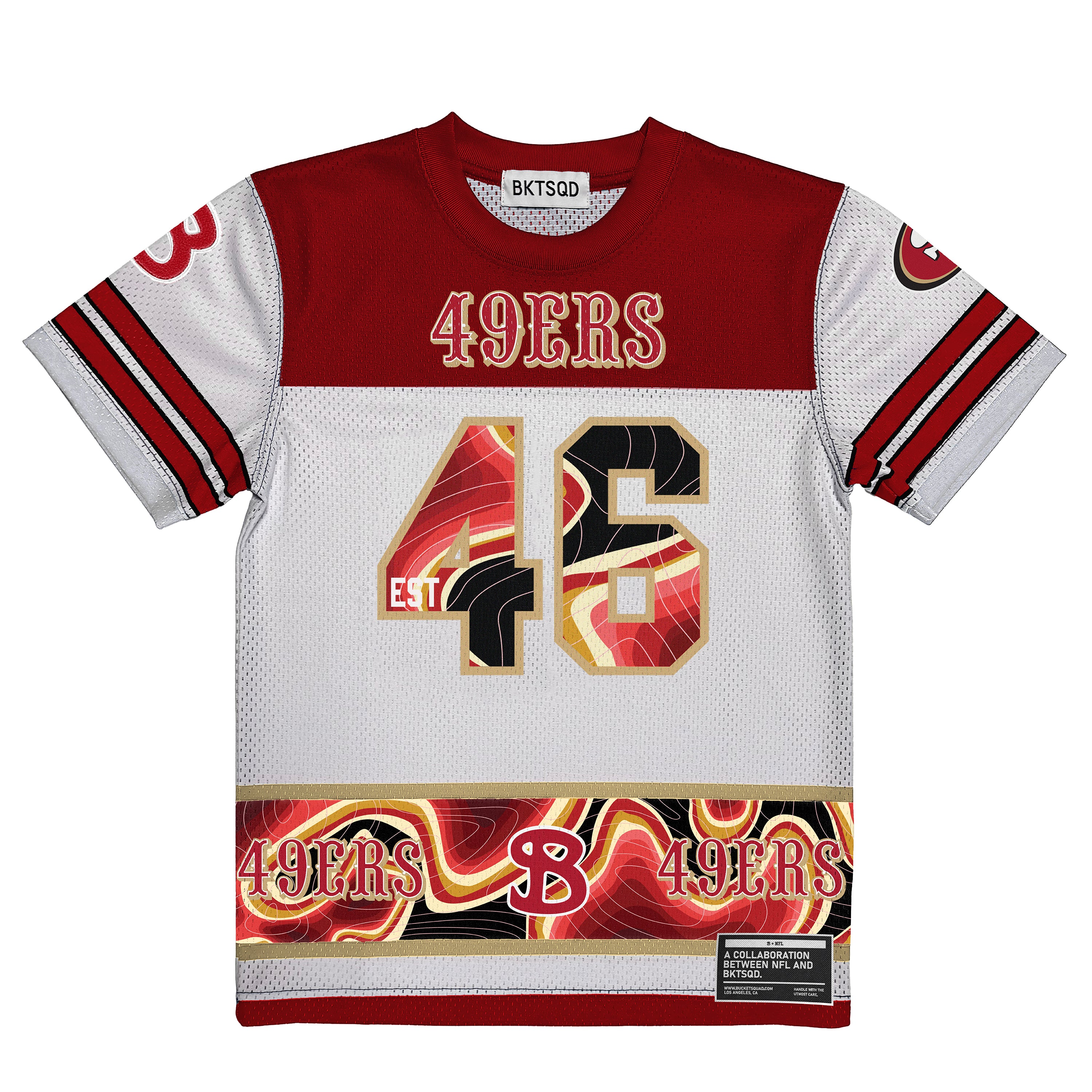 SAN FRANCISCO 49ERS NFL YOUTH MESH TEE