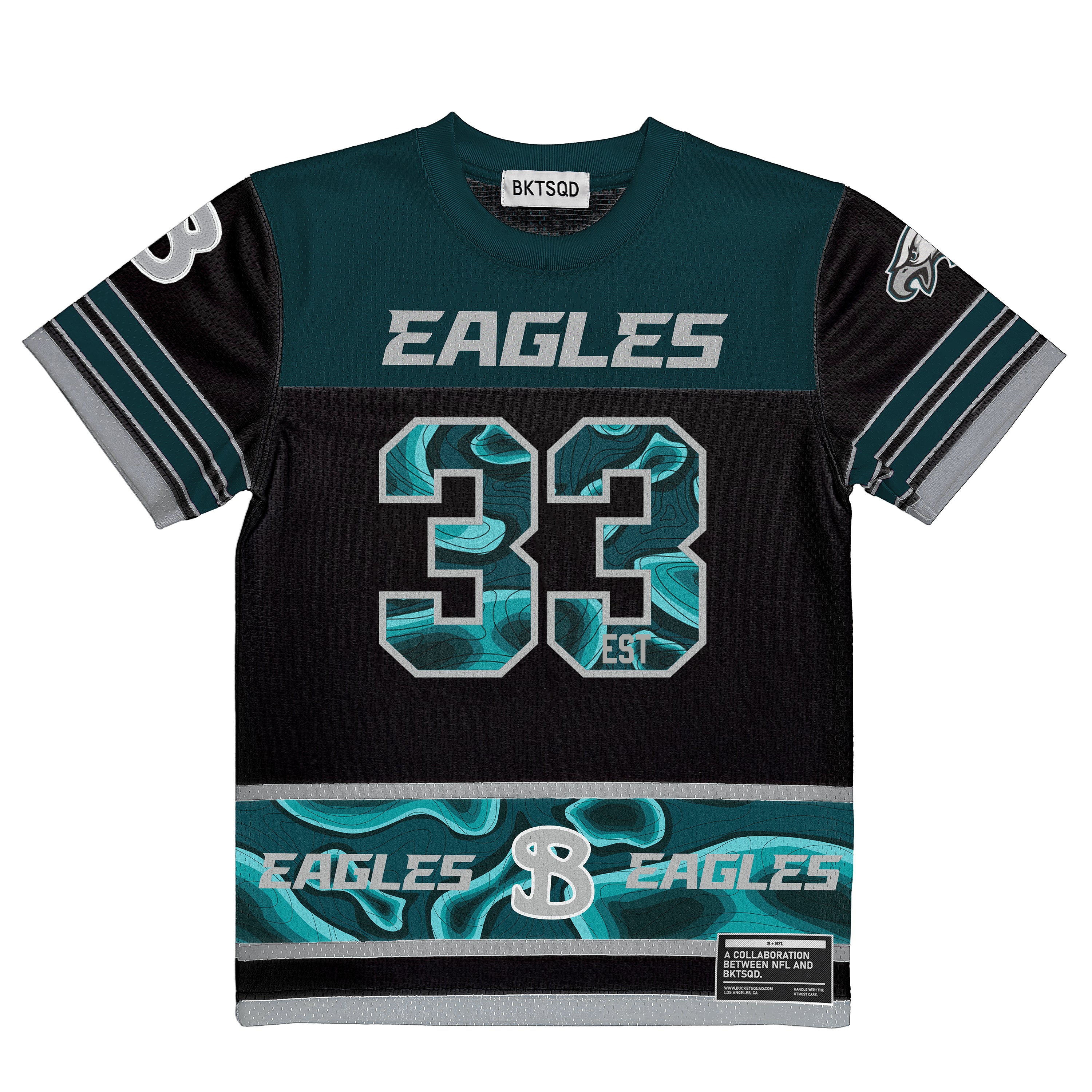 PHILADELPHIA EAGLES NFL YOUTH MESH TEE