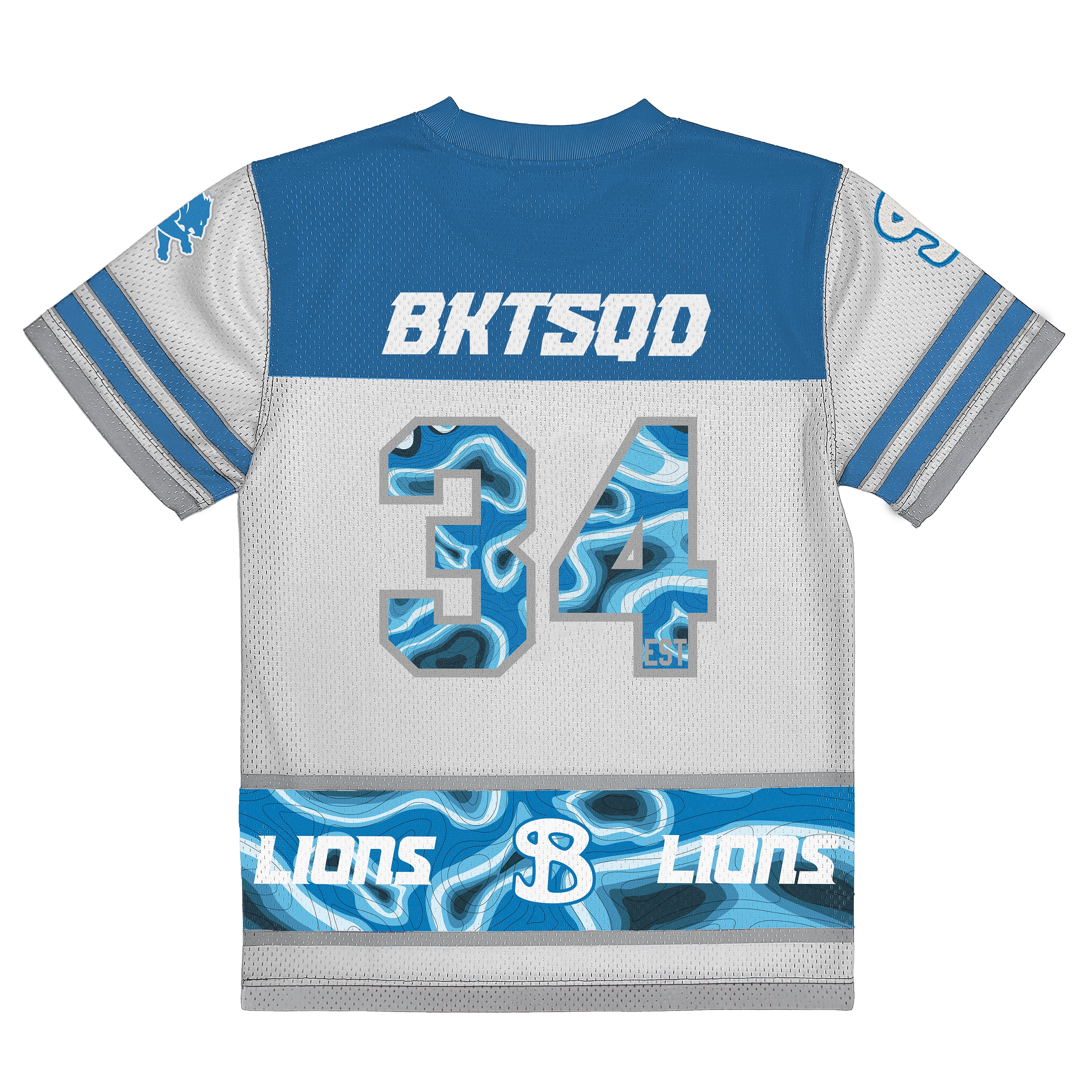 DETROIT LIONS NFL YOUTH MESH TEE