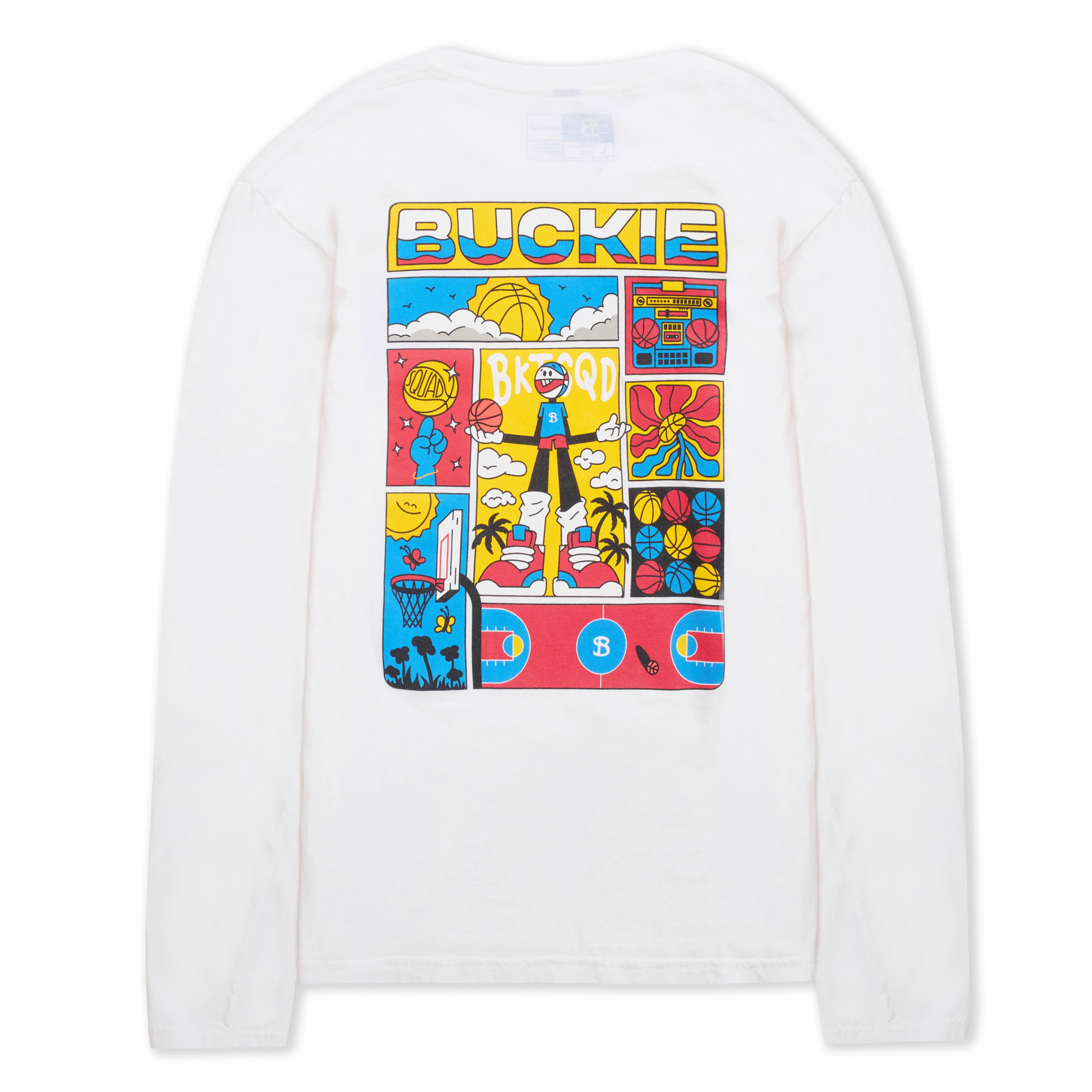 Court Comic Long Sleeve Tee