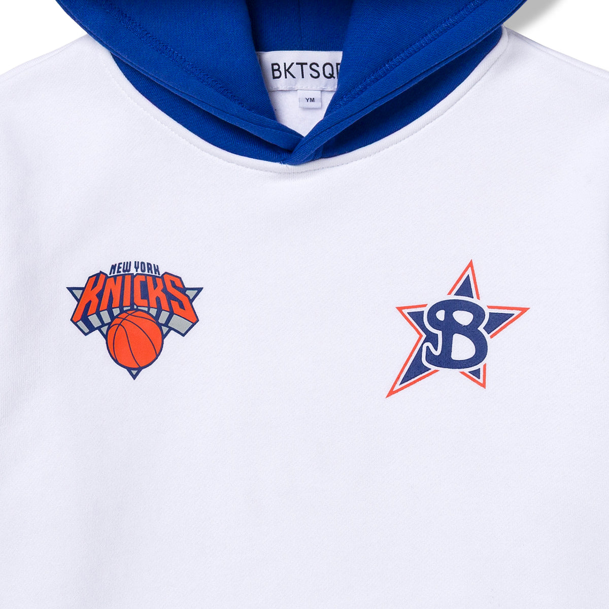 YOUTH NEW YORK KNICKS BADGE HOODIE - detail