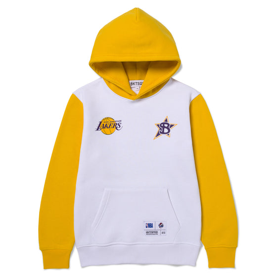 YOUTH LOS ANGELES LAKERS BADGE HOODIE