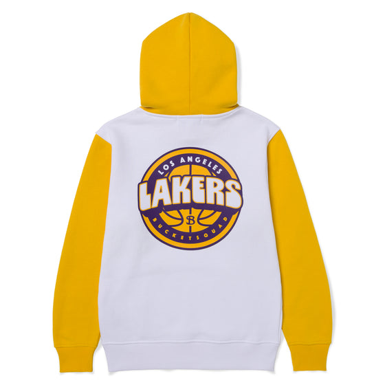 YOUTH LOS ANGELES LAKERS BADGE HOODIE - back