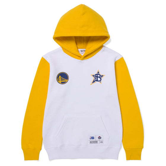 YOUTH GOLDEN STATE WARRIORS BADGE HOODIE