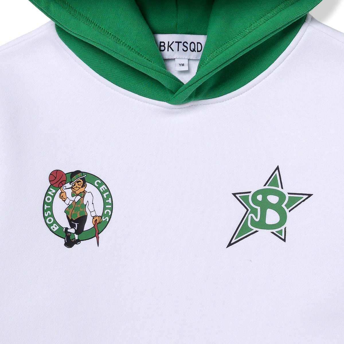 YOUTH BOSTON CELTICS BADGE HOODIE - detail