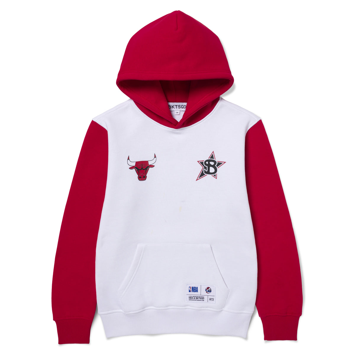 YOUTH CHICAGO BULLS BADGE HOODIE