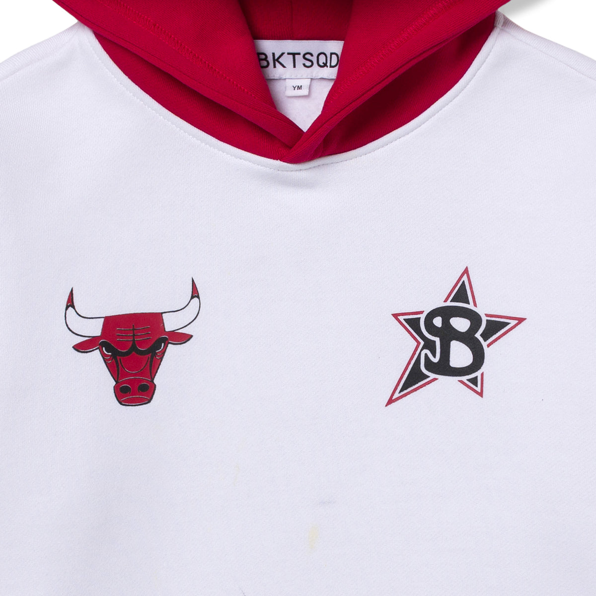 YOUTH CHICAGO BULLS BADGE HOODIE - detail