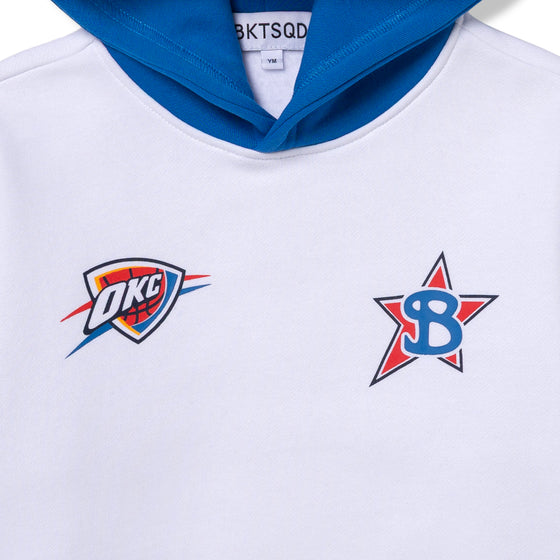 YOUTH OKLAHOMA CITY THUNDER BADGE HOODIE - detail