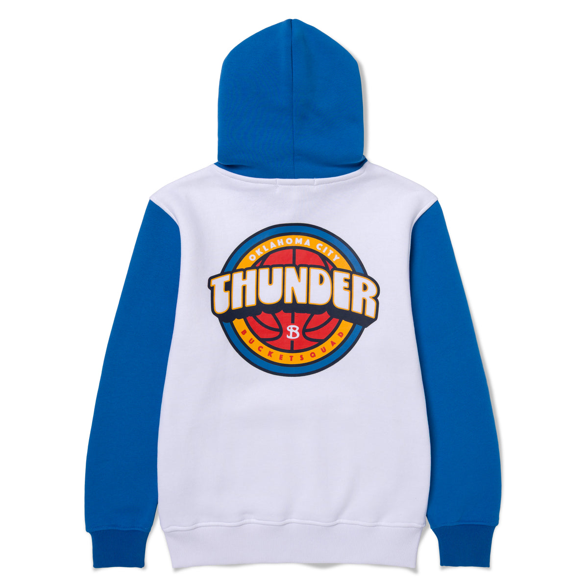 YOUTH OKLAHOMA CITY THUNDER BADGE HOODIE - back