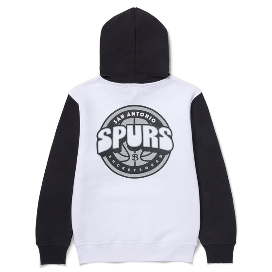 YOUTH SAN ANTONIO SPURS BADGE HOODIE - back