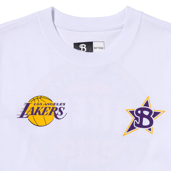 YOUTH LOS ANGELES LAKERS BADGE TEE - detail