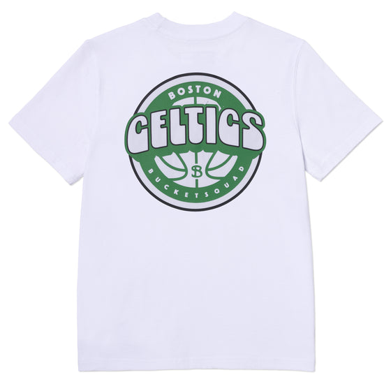 YOUTH BOSTON CELTICS BADGE TEE - back